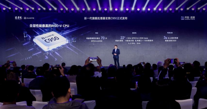 v cpu玄铁c950,首次原生支持千亿参数大模型